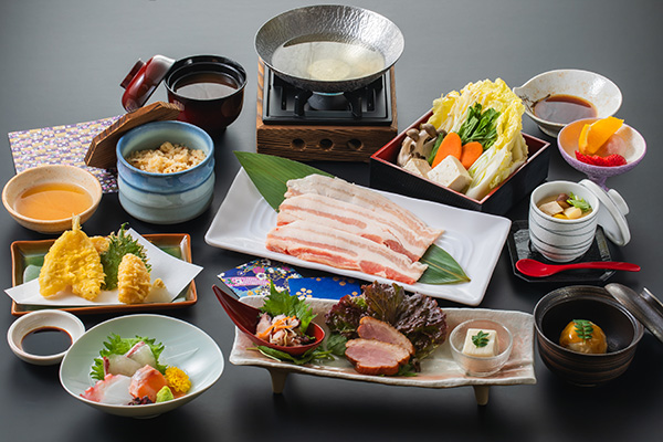 国産ブランド豚しゃぶしゃぶコース