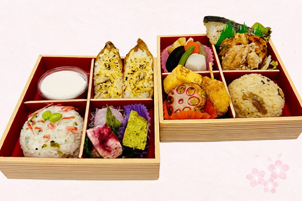 行楽二段弁当